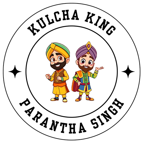 Kulcha King & Parantha Singh Logo